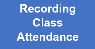 Recording Class Attendance Image